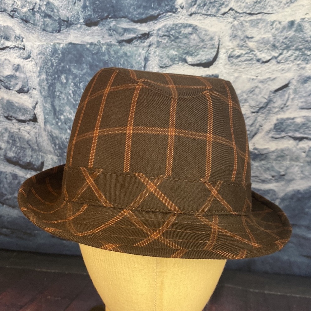 Goorin Acadamia Plaid Fedora hat - Picture 2 of 12